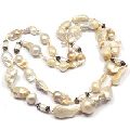 Turkish Long Pearl Connector Endless Long Beaded Jewelry Necklace