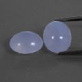 Blue Chalcedony AAA Cabs stone Clear crystals Gemstone