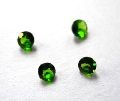 Green Chrome Diopside Round Cut stone
