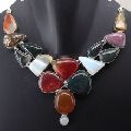 Carnelian Blood Stone Necklace