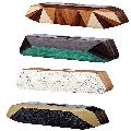 Ladies Wood and Resin Clutch Purses