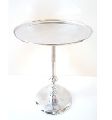 Silver Cocktail Coffee Table Round Table