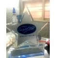 Star Style Crystal Trophy Award