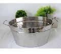 Stainless steel champagne and wine bucket