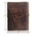 buff leather journal notebook planner organiser diary