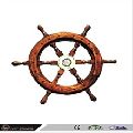 Ship Wheel Wall Clock