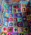 Handmade Bright Colors Vintage Style Newborn Baby blanket