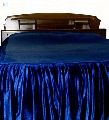 Queen Size velvet ruffle bed spread