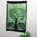 Decorative Tree Poster Boho Chic Tapestry
