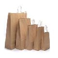 Custom Brown Paper Shopping Bags