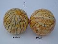 Wood and Bone Mosaic Decorative balls