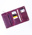 Leather Trifold Wallet For Women