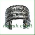 brass adjustable cuff bracelet
