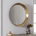 Round Metal Wall Mirror