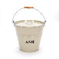 Metal material Fireplace bucket, Round Ash Bucket