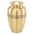 Metal Material Human Ashes Funeral Gold material Cremation Urns