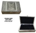 white metal silver Gift Box