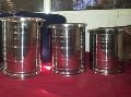 Stainless steel drum, pail or container