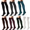 Colorful mens knee high and sports socks