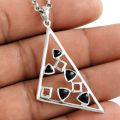 Best Quality 925 Sterling Silver Black Onyx Gemstone Pendant