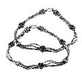 Classy Style!! 925 Sterling Silver Anklets