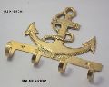 Brass Marine Anchor Wall Hooks