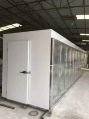 White glass door display chiller cold room