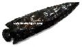 Black Obsidian 6inch Agate Arrowheads