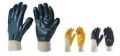 Nitrile Heavy Coated Gloves with Safety Cuff (Safe Man)