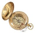 Brass Push Button Nautical Pocket Dalvey Compass 2