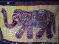 patchwork elephant wall tapestry