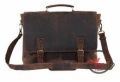 Genuine Leather Messenger Shoulder Briefcase