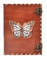 Unlined Paper Leather Journal Notebook