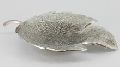 METAL LEAF TRAY SILVER PLATED