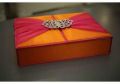 Silk Wedding Box Invitation