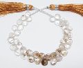 Indian Rutilated Quartz faceted pear loose gemstone beads