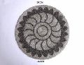 Round Glass bead table mat