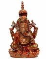 Hand carved God Ganesha Rare Spiritual Unakite Gemstone Statue