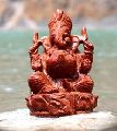 Sunstone Lord Ganesha Handcrafted Premium Gemstone Statue