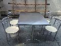 Stainless Steel Table and Chairs