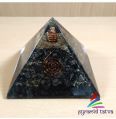 Golden Pyrite Orgonite Pyramid