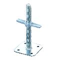 Steel red or as your requirement Hot Dipped Galvanized Hot Dip Galvanized Painted or Electro galvanized. scaffolding screw base jack