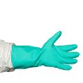 Nitrile Industrial Flock Lined Hand Gloves