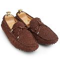 Gommino Brown Suede Loafers