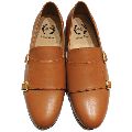 Genuine Leather Oxford Single Monk Shoes