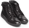 Synthetic Non Leather High Top Sneakers