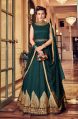 Abaya Style Wedding Wear Banglori Silk Anarkali Suit