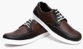 Genuine Leather Synthetic Men Brown Casual Shoes