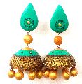 women style Terracotta Jhumkas earring