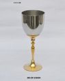 Brass Silver Plated Goblet